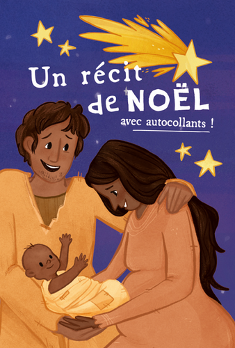 Un récit de Noël - avec autocollants